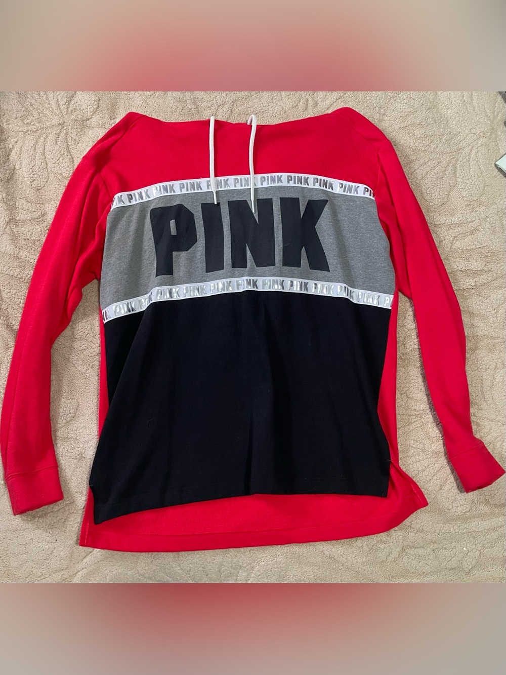 PINK Victoria's Secret Red Hoodie